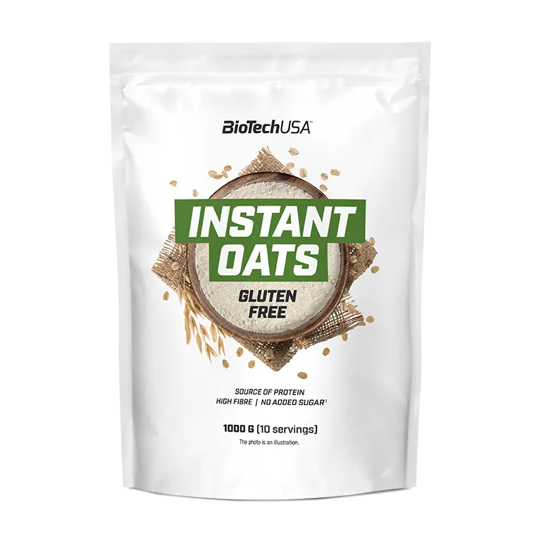 BioTechUSA Instant Oats Gluten Free 1000gr Chocolate