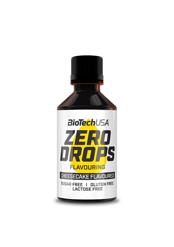 BioTechUSA Zero Drops 50ml Cheesecake