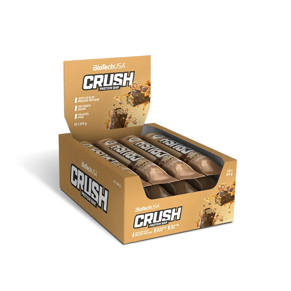 BioTechUSA Crush Protein Bar Cookies Cream 64gr
