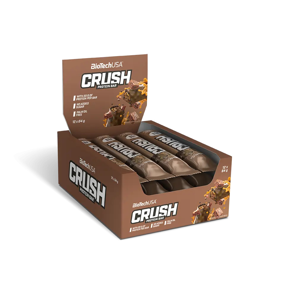 BioTechUSA Crush Protein Bar Chocolate Brownie 64gr