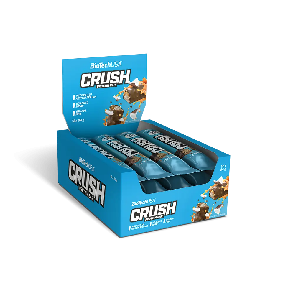 BioTechUSA Crush Protein Bar Toffee Coconut 64gr
