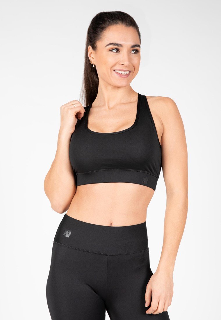 Meta Sports Bra – Black