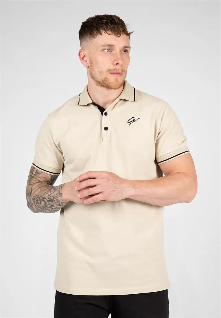 Gorilla Wear Delano Polo – Beige